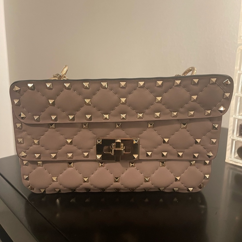 Valentino Rock stud small crossbody bag